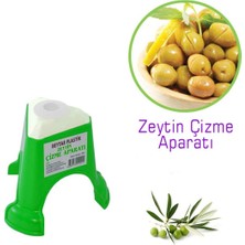 Durgunstore Kolay Zeytin Dilme Çizme Aparatı Pratik Kolay Zeytin Çizici Alet