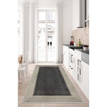 Life Decortiva Dijital Baskı Makinede Yıkanabilir Kaymaz Taban Leke Tutmaz Salon Halısı Mutfak Halısı Balkon Halısı ve Yolluk