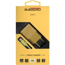 Subzero SG53 2.0A Type-C Şarj Cihazı