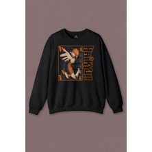 So Cool Unisex Sweatshirt Haikyuu Fly Anime Baskılı Sweatshirt