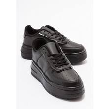 Ccway Kadın Air Beyaz Spor Ayakkabı SİYAH SİYAH