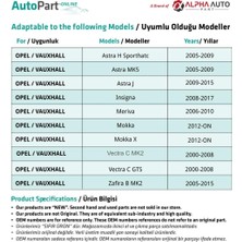 Opel Vectra C Mk2,vectra C Gts Için Termostat Su Hortumu Boru Konnektörü