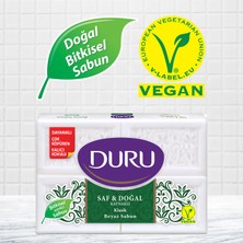 Duru Saf & Doğal Kaynaklı Klasik 16 Adet Beyaz Kalıp Sabun 4x600gr