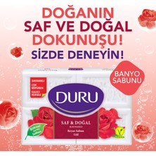 Duru Saf & Doğal Kaynaklı Gül 16 Adet Beyaz Kalıp Sabun 4x600gr