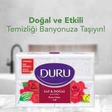 Duru Saf & Doğal Kaynaklı Gül 16 Adet Beyaz Kalıp Sabun 4x600gr