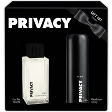 Privacy EDT Erkek Parfüm ve Deodorant Kofre Set