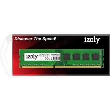 İzoly 8gb Ddr3 1600MHZ ZL8GD31600C11 240-PIN Deskop Ram