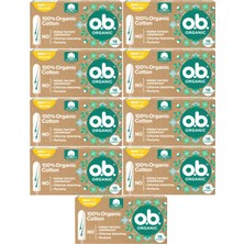 O.b Organic Normal Tampon 144 Lü Set (9pk*16)