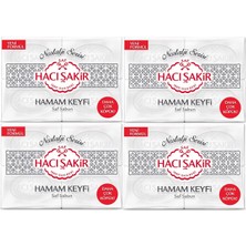 Hacı Şakir Sabun 800GR Hamam Keyfi (Nostalji Serisi) (4 Lü Set)