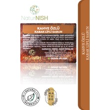 Natur Nish Doğal Kabak Lifli Kahve Özlü Sabun