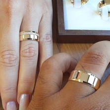 Öz Alyans Bayan Gümüş Taşlı Alyans 925  (Bayan)