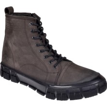 Hammer Jack Hakiki Deri Erkek Bot HJ-23655-M   Gri Nubuk