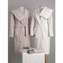 Nurpak N550 Bamboo Aile Bornoz Seti 00240 - N550 - Bej-Krem