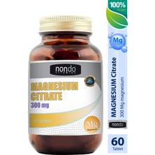 Nondo Magnesium Citrate 300 mg 60 Tablet