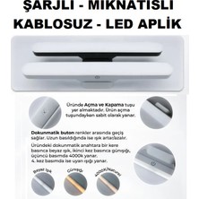 ZMC Elektrik Mıknatıslı Şarjlı Kablosuz LED Lamba