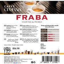 Fraba Caffè Crema Barista Edition Espresso Çekirdek Kahve 200 gr