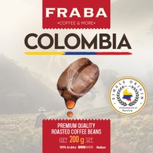 Fraba Colombia Single Origin Espresso Çekirdek Kahve 200 gr