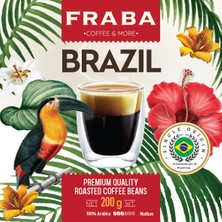 Brezilya Single Origin Espresso Çekirdek Kahve 200 gr