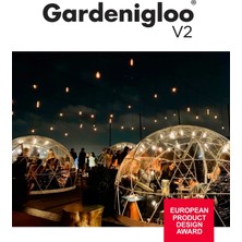 Gardenigloo 8 Kişilik Şeffaf Iglo Çadır 10 M2