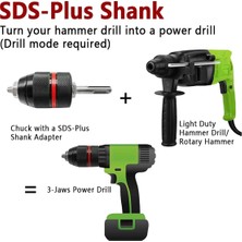 Humble Anahtarsız Matkap Mandreni Hızlı Değişim El Matkabı Chuck 1/2-20UNF Montaj 1.5-13MM, Sds-Plus 1/2 Inç Anahtar Adaptörü ile (Yurt Dışından)