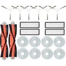 Humble Xiaomi Robot Vakum S10 + / S10 Artı Vakum Aksesuarları Ana Yan Fırça Hepa Filtre Paspas Bez Bez Yedek Parça (Yurt Dışından)