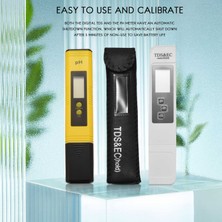 Humble Ph Ölçer ve Tds Ölçer, Dijital Su Kalitesi Test Cihazı, 0-9990 Ppm, Ec ve Sıcaklık Ölçümü 0.01 Ph Yüksek Hassasiyet (Yurt Dışından)