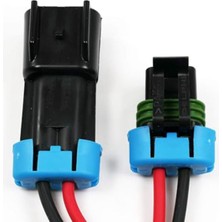 Humble 5'li Paket Metri-Pack 2 Pimli 30 Amp, 280 Serisi Konnektörler Çok Fonksiyonlu (Erkek - Dişi Pigtail 12GA) (Yurt Dışından)