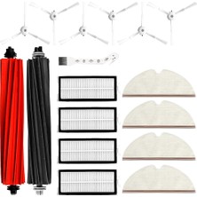 Humble Roborock Q8 Max /q8 Max +/q5 Pro/q5 Pro+ Elektrikli Süpürge Ana Yan Fırça Hepa Filtreler Paspas Pedleri Yedek Parçalar (Yurt Dışından)