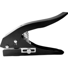 Humble 10MM Daire Delik Delme Kağıt Delgeç El Tipi Yuvarlak Tek Delik Delme, Kimlik Kartları Için Pvc Kartlar Rozet Fotoğrafları (Yurt Dışından)