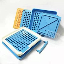 Humble Toz Dolum Makinesi 00 Boyutlu Laboratuar Tepsileri El Hareketi Kolay Kullanım (100 Delik 00 Boyut) (Yurt Dışından)