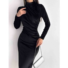 Bal Collection Kadife Elbise