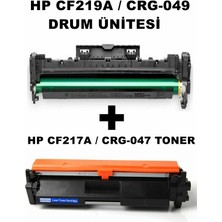 Hp M102A CF217A 17A Çipli Ithal Muadil Siyah Toner 1.600 Sayfa + Hp CF219A / CRG-049 Muadil Drum Ünitesi 12.000 Sayfa 2 Li Set
