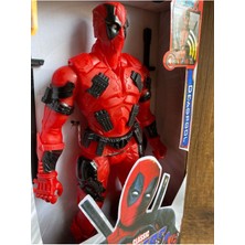 Avengers Deadpool Figür Işıklı Sesli Aksiyon Figür Oyuncak Deadpool Figür