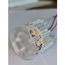 Unikom 50'li Paket Dekoratif   Tente Içi ( Kasasız) LED Armatür 12V Beyaz Işık (6500K)