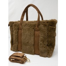 Çanta Evim The Bag Bqnjeur Peluş Çanta Tote Bag Peluş