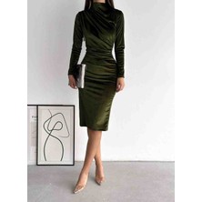 Bal Collection Kadife Modeli Elbise