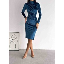 Bal Collection Kadife Modeli Elbise
