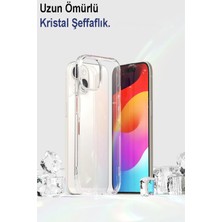 Caseart Apple iPhone15 Plus Kristal Clear Case Sert Şeffaf Mika Kılıf