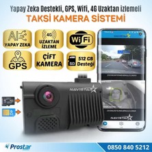 Navistar Uzaktan Izlemeli 2 Kameralı Wifi Gps 4g Yapay Zeka Destekli Ak?