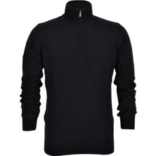 Raymons Erkek Spor Düz Fermuarlı Yaka Kazak R22949 BGL-ST03181