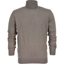 Raymons Erkek Spor Düz Balıkçı Yaka Kazak R21010 BGL-ST03179