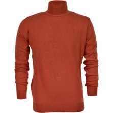 Raymons Erkek Spor Düz Balıkçı Yaka Kazak R21010 BGL-ST03179