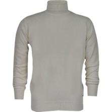 Raymons Erkek Spor Düz Balıkçı Yaka Kazak R21010 BGL-ST03179