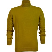 Raymons Erkek Spor Düz Balıkçı Yaka Kazak R21010 BGL-ST03179