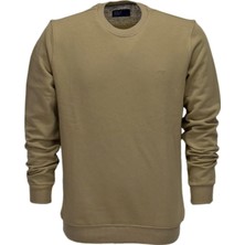 Raymons Erkek Spor Sıfır Yaka Sweatshirt R2247 BGL-ST03188