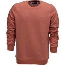 Raymons Erkek Spor Sıfır Yaka Sweatshirt R2247 BGL-ST03188