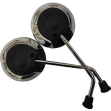 Monero Kuba Space / Spacepro 50CC Ayna Takımı Siyah Nikelajlı 8mm