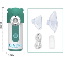 Life Net Medikal Taşınabilir Mini Mesh Nebulizatör MY132