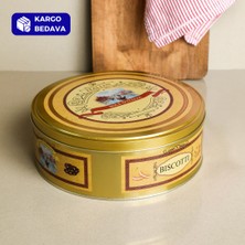 Sarkap Italian Seri - Yuvarlak Metal Kutu - Biscotti