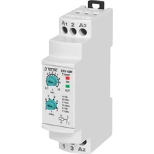 Tense ERV-08M 12V Ac Dc 220V Ac Dc 1saniye- 100 Saat Zaman Rölesi Multifonksiyon